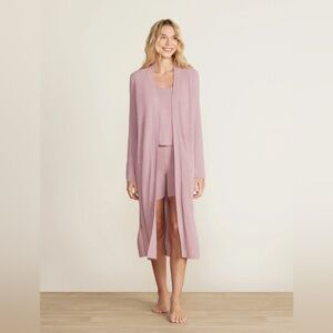 NWT • BAREFOOT DREAMS CozyChic Ultra Lite® Everything Cardigan Teaberry Small